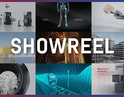 Showreel 3D Animation for products and technologies