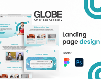 Globe landing page