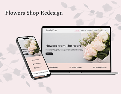 Flowers Shop redesign