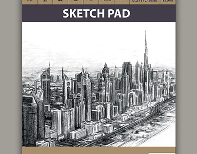 Dubai / Sketch Pad Cover