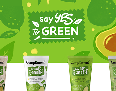 Say Yes to GREEN vegan cosmetic