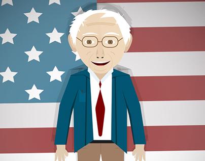 Bernie Sanders Animation