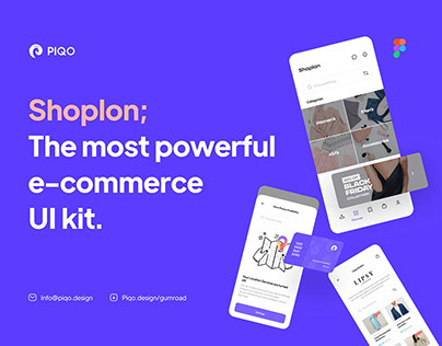 Shoplon 🛍 E-commerce UI Kit