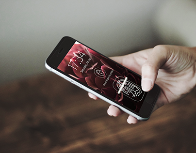 Mobile App "Fingerprint Unlock Screen" for Google Play