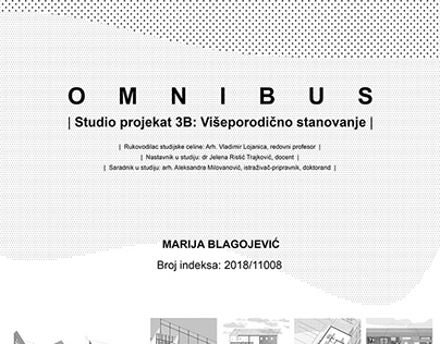 Studio projekat 03b- Višeporodično stanovanje
