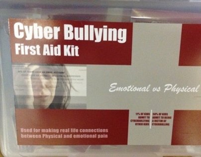 Cyber Bullying Awareness Article and 3D piece