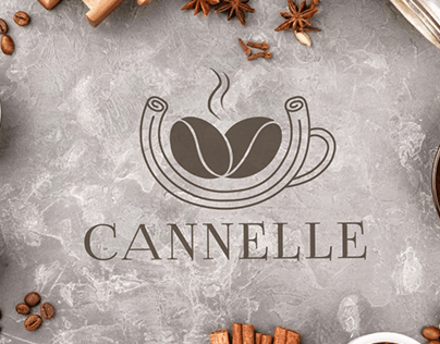 Фірмовий стиль кав'ярні "CANNELLE"