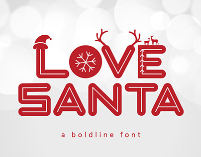 FREE | Love Santa Christmas Font