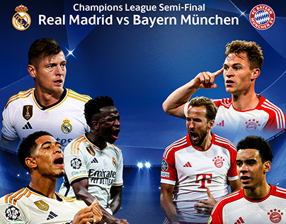 Champions League 23-24 Real Madrid vs Bayern München