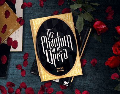 Case Study: Phantom of the Opera Book Cover Design