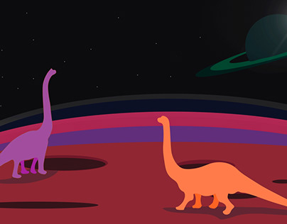 Illustrate, dinosaur, line, space