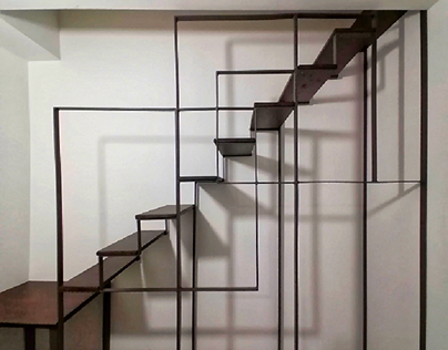 - LINEA -

Steel & wood concept stair