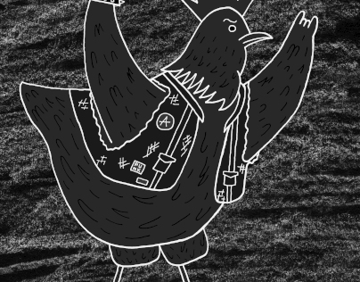 Punk Chicken Animation