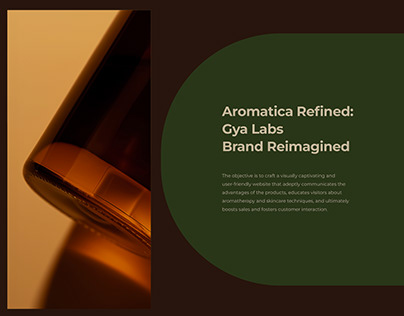 Project thumbnail - Aromatica Refined: Gya Labs Brand Reimagined