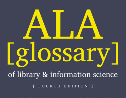 ALA Glossary book cover