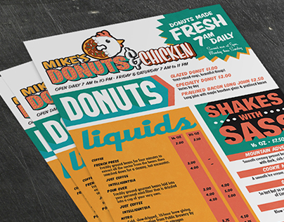 Mike's Chicken and Donuts Menu