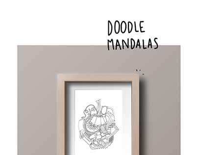 Doodle Mandalas // Illustration