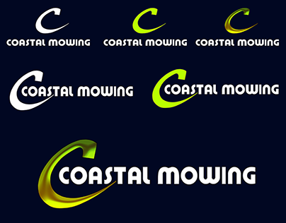 Logo Design for Coastal Mowing