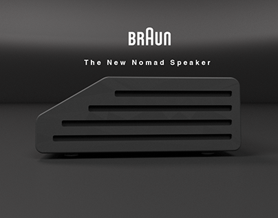 Braun The new nomad speaker