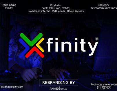 Rebranding logo xfinity
