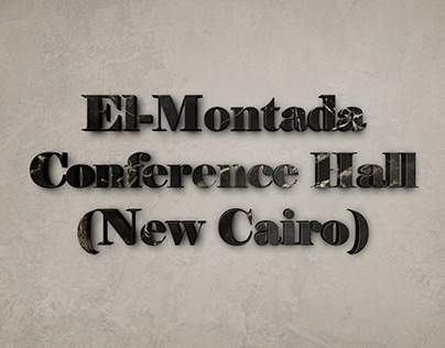 Project thumbnail - El-Montada Conference Hall (New Cairo)