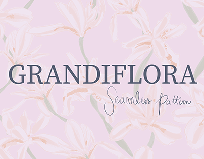 Grandiflora l Seamless Pattern
