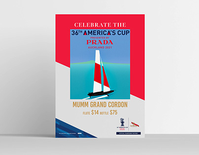 Poster - Mumm America's Cup