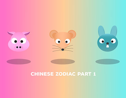 Chinese Zodiac Icon : Part 1