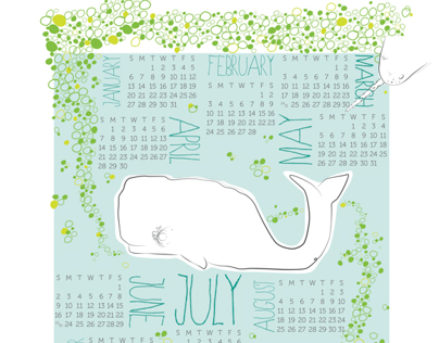 2013 Whale Calendar