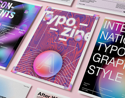 TYPOZINE - A typographic magazine project