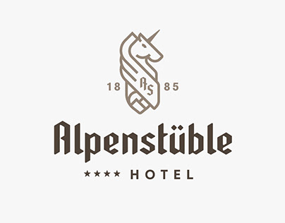 Hotel Alpenstüble – Logo Design