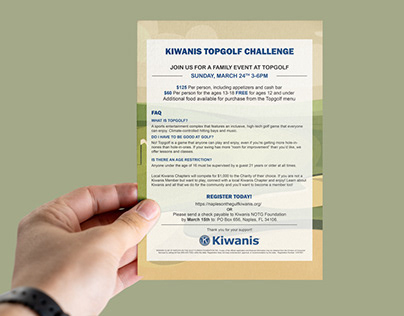 Kiwanis Topgolf Challenge