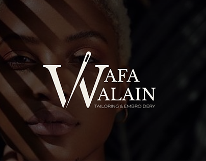 Wafa-Alain: Elegant Boutique Branding