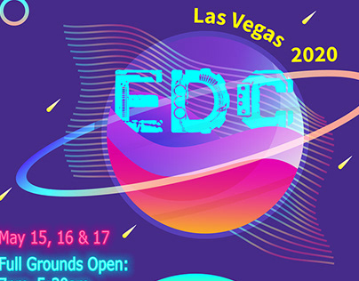 Redesign EDC Music Festival Poster