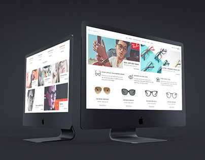 Opticians e-commerce website