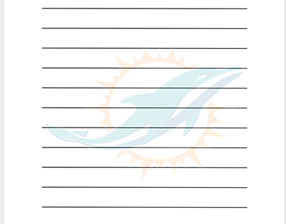 Dolphin notepads