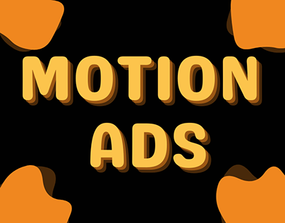 Motion Ads | web Design | Product ads