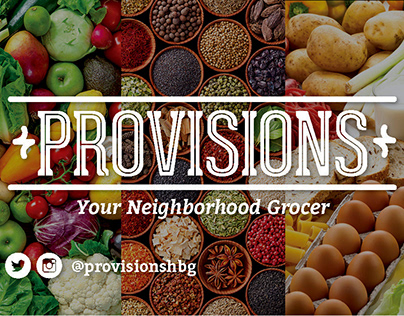 Branding: Provisions Grocery Store
