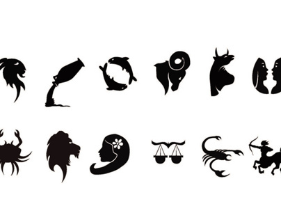 The Noun Project attribution: Horoscope Symbols