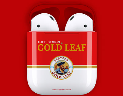 Project thumbnail - Airpods Gold leaf