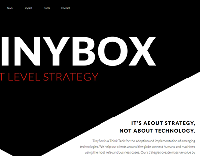 TinyBox is a Think Tank for the adoption!