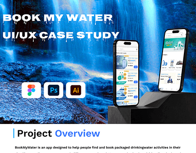 Book My Water (UI/UX Case Study)
