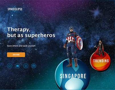 SpacEclipse — Mental Health with Heroes
