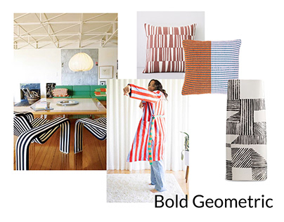 Textile Design: Bold Geometric Spring '22