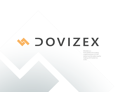 Dovizex crypto exchange platform logo design