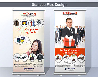 Standee Flex Design