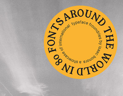 Around the World in 80 Fonts - Final Zine Design