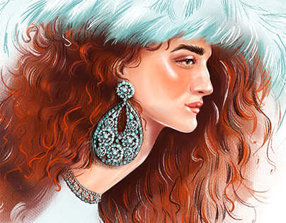 ILLUSTRATION FOR JEWELRY BRAND