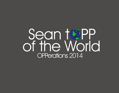 Sean TOPP of the World T-shirt