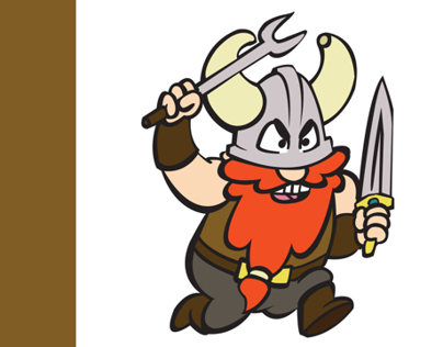 Viking Restaurant Mascot